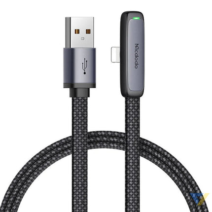 Mcdodo CA 2791 USB to lightning angle cable 1.8m (black) USB to Lightning