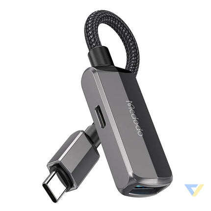 Mcdodo CA 2830 OTG 2in1 Convertor USB C do USB C + USB A Audio adapters