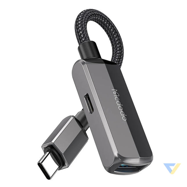 Mcdodo CA 2830 OTG 2in1 Convertor USB C do USB C + USB A Audio adapters