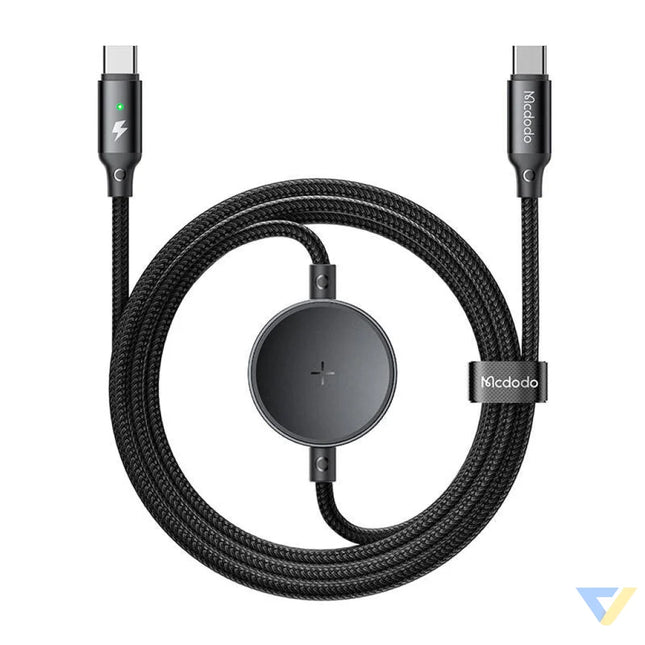 Mcdodo CA 4170 2 in 1 USB C cable + Samsung Watch wireless charger 60W 1.5m Combo Cables