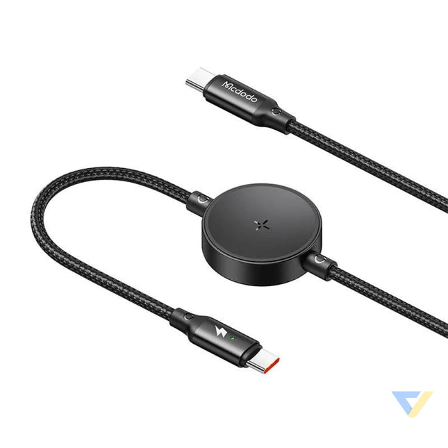 Mcdodo CA 4170 2 in 1 USB C cable + Samsung Watch wireless charger 60W 1.5m Combo Cables