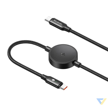 Mcdodo CA 4170 2 in 1 USB C cable + Samsung Watch wireless charger 60W 1.5m Combo Cables