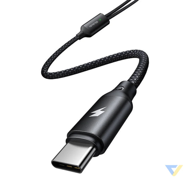 Mcdodo CA 4210 2 in 1 USB C cable + Samsung Watch charger 60W 1.2m Combo Cables