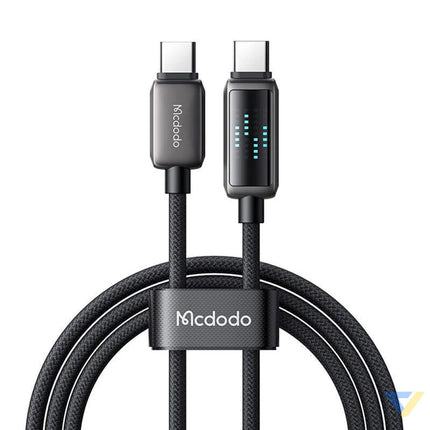 Mcdodo CA 4250 USB C to USB C cable 100W LED display 1.2m USB C to USB C
