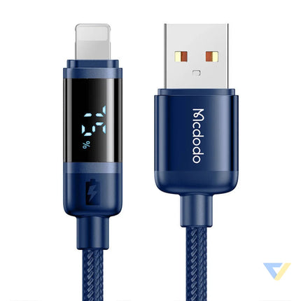 Mcdodo CA 5001 USB A to Lightning cable 100W 1.2m (blue) USB to Lightning