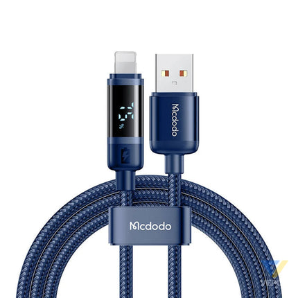 Mcdodo CA 5001 USB A to Lightning cable 100W 1.2m (blue) USB to Lightning