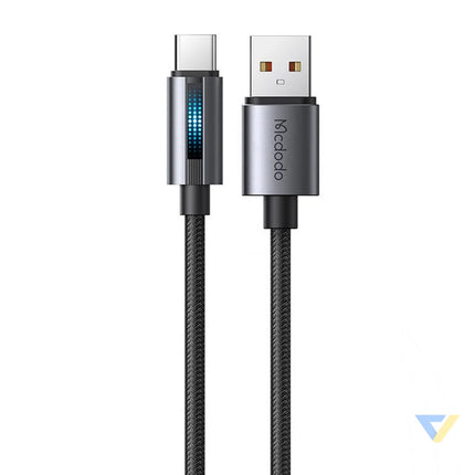 Mcdodo CA 5180 USB A to USB C cable 1.2m (black) USB to USB C