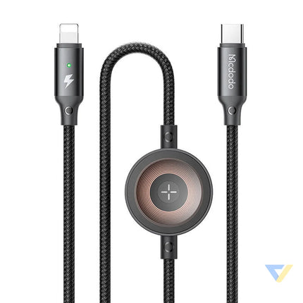 Mcdodo CA 5680 2 in 1 USB C to Lightning cable + Apple Watch charger 36W 1.5m Combo Cables