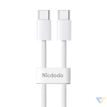 Mcdodo CA 5690 USB C to USB C cable 60W 1m (white) USB C to USB C
