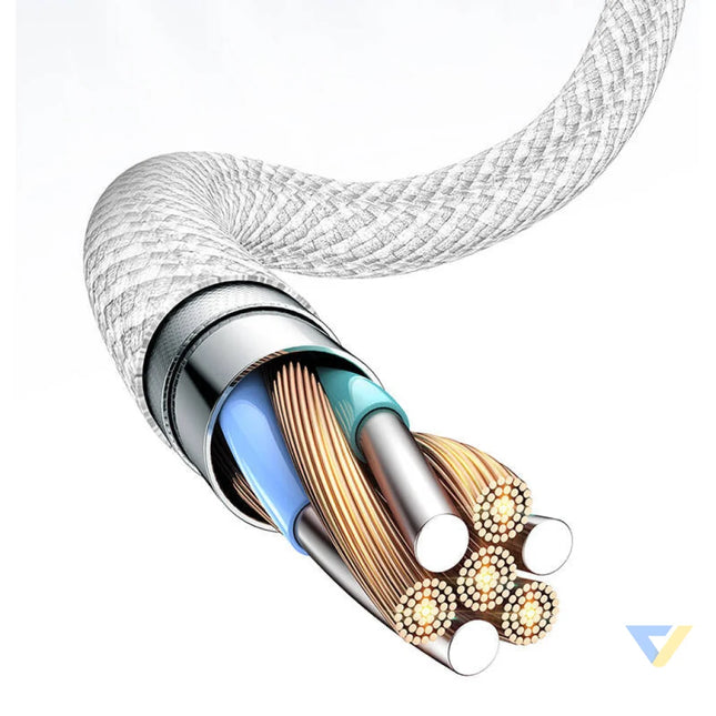Mcdodo CA 5690 USB C to USB C cable 60W 1m (white) USB C to USB C
