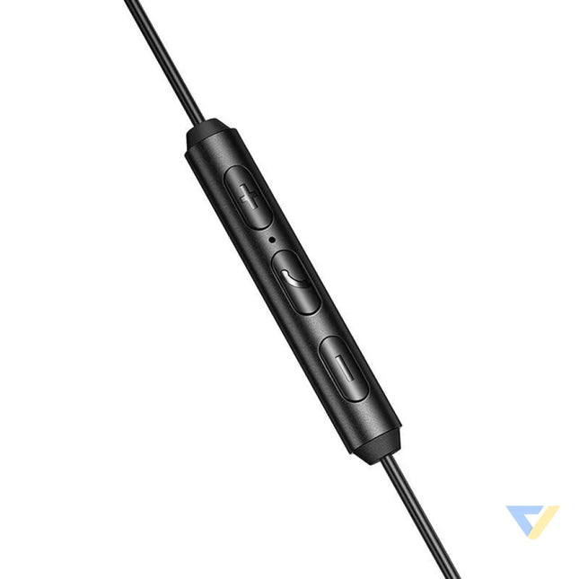Mcdodo HP 1050 in ear wired headphones USB C (black) Wired