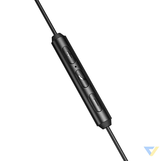 Mcdodo HP 1050 in ear wired headphones USB C (black) Wired