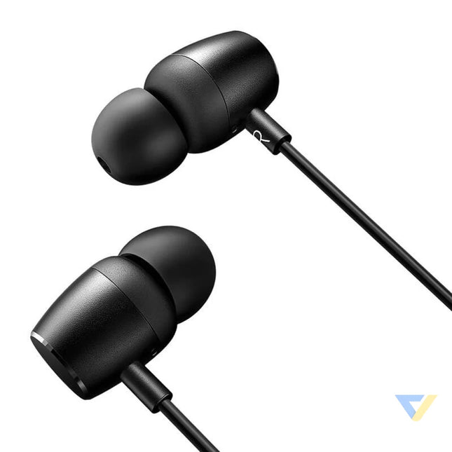 Mcdodo HP 1050 in ear wired headphones USB C (black) Wired