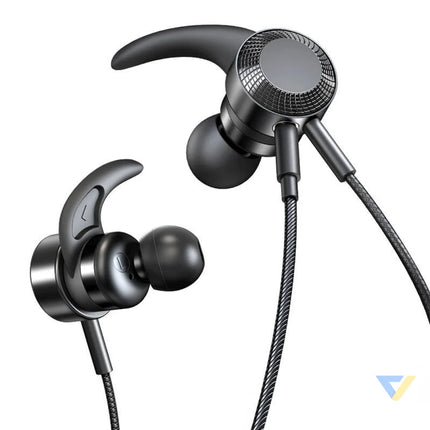 Mcdodo HP 1340 gaming headphones with microphone USB C (black) Wired