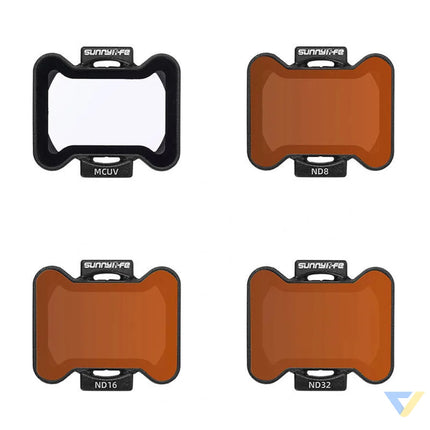 MCUV + ND8 + ND16 + ND32 Sunnylife filter set for DJI Avata 2 Filters for drones