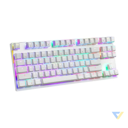 Mechanical gaming keyboard Motospeed K82 RGB (white) Wired