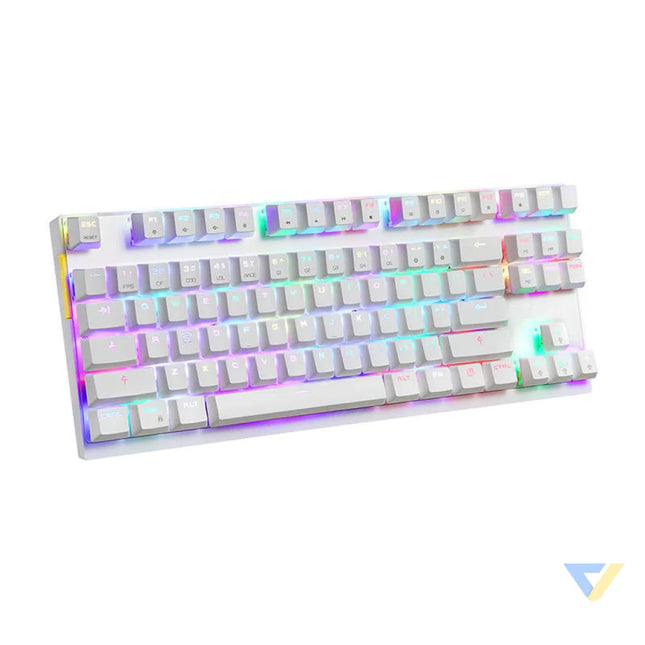 Mechanical gaming keyboard Motospeed K82 RGB (white) Wired