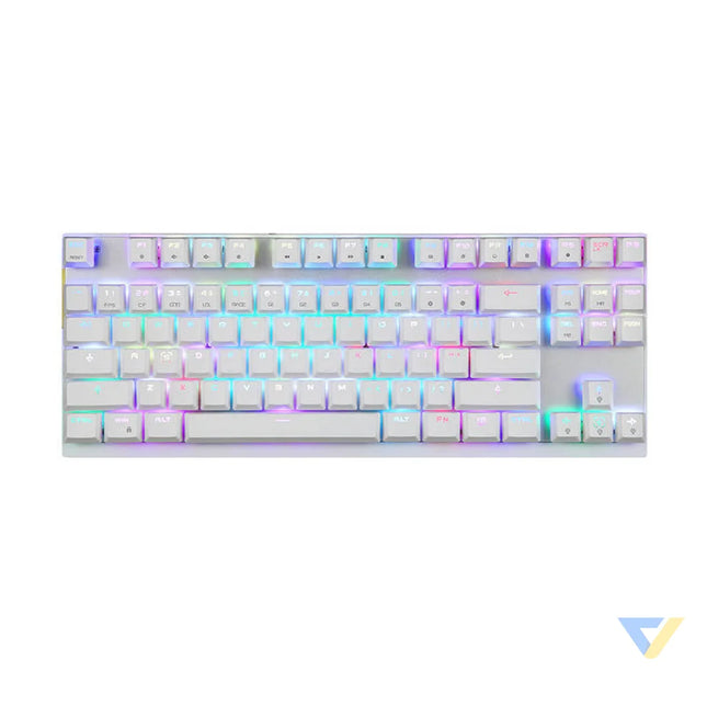 Mechanical gaming keyboard Motospeed K82 RGB (white) Wired