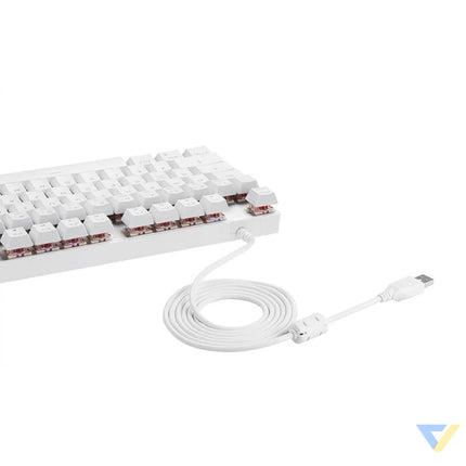 Mechanical gaming keyboard Motospeed K82 RGB (white) Wired