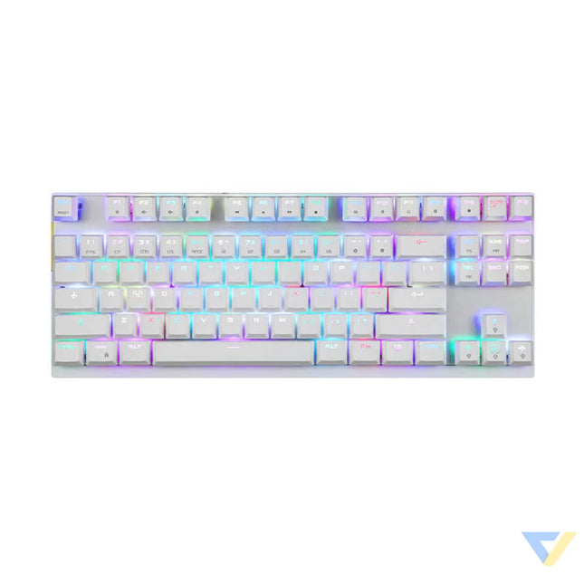 Mechanical gaming keyboard Motospeed K82 RGB (white) Wired
