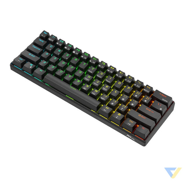 Mechanical keyboard Royal Kludge RK61 RGB brown switch (black) Wired
