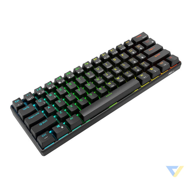 Mechanical keyboard Royal Kludge RK61 RGB red switch (black) Wired