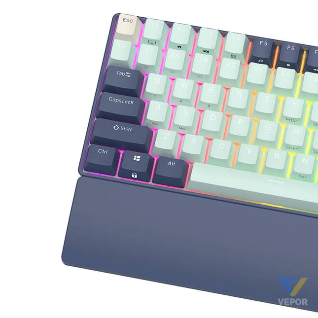 Mechanical keyboard Royal Kludge RK96 RGB brown switch (blue) Wired