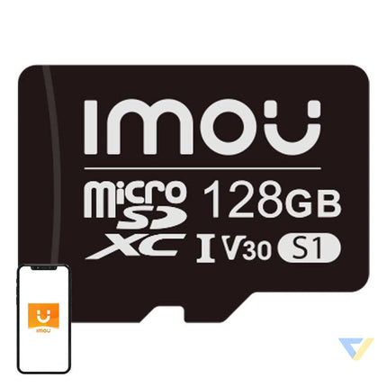 Memory card IMOU 128GB microSD (UHS I SDHC 10/U3/V30 95/38) Memory cards