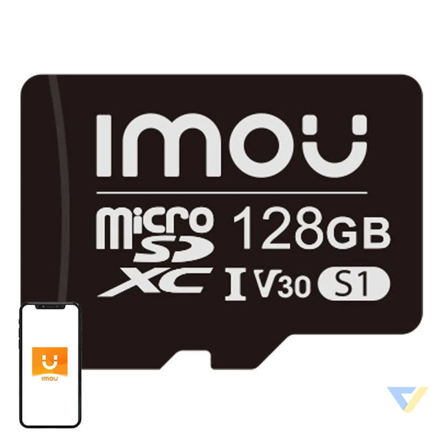 Memory card IMOU 128GB microSD (UHS I SDHC 10/U3/V30 95/38) Memory cards