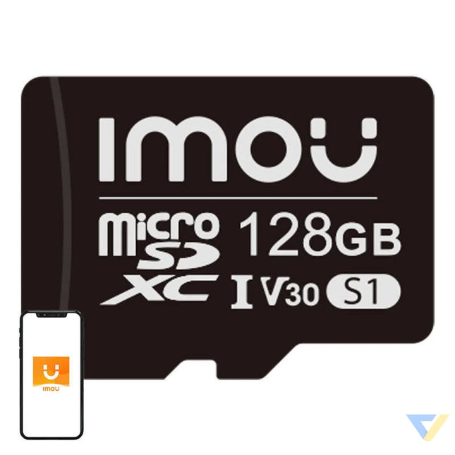 Memory card IMOU 128GB microSD (UHS I SDHC 10/U3/V30 95/38) Memory cards
