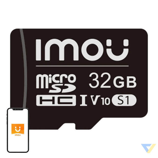 Memory card IMOU microSD 32GB (UHS I SDHC 10/U1/V10 90/20) Memory cards