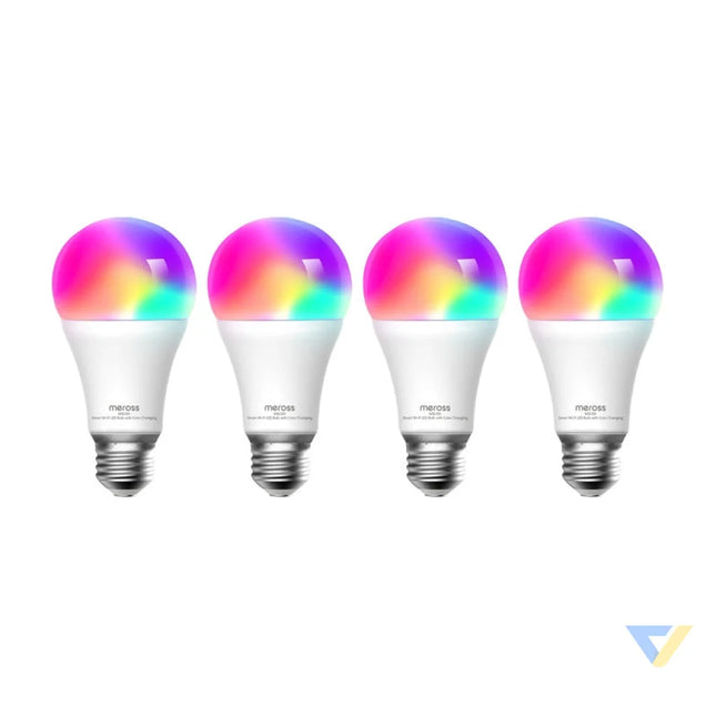 Meross MSL120 WiFi Smart LED Light Bulb (HomeKit) (four pack) LED bulbs