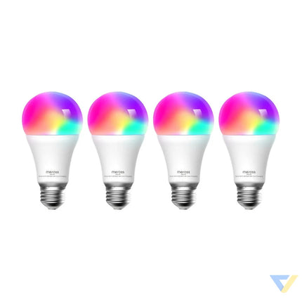 Meross MSL120 WiFi Smart LED Light Bulb (HomeKit) (four pack) LED bulbs