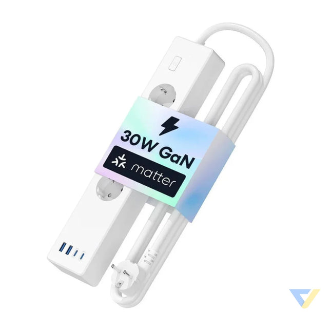 Meross MSP844(EU) smart fast charging power strip 4 outlets + 2x USB A + 2x USB C (Matter) Power strips