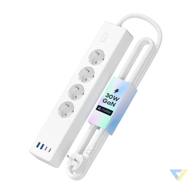 Meross MSP844(EU) smart fast charging power strip 4 outlets + 2x USB A + 2x USB C (Matter) Power strips