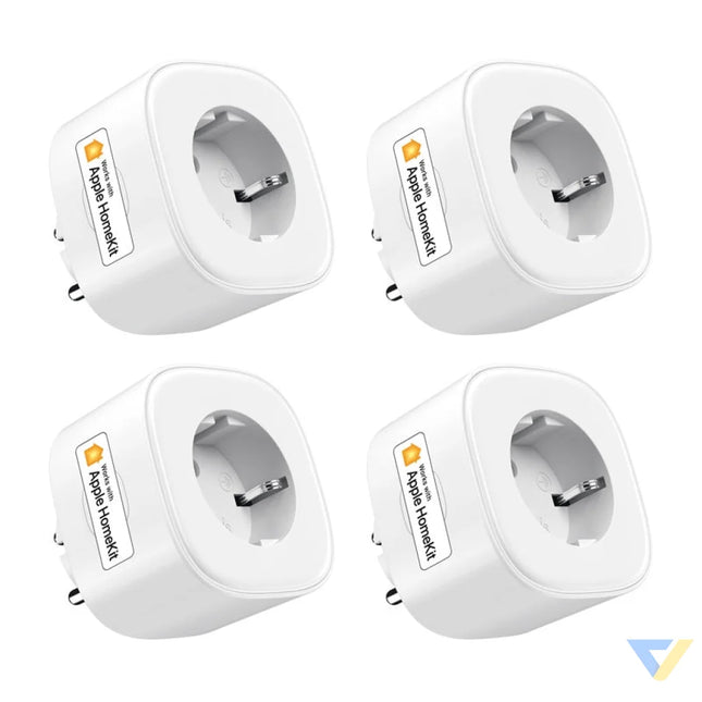 Meross MSS210HKQUA EU (HomeKIt) smart socket (four pack) Power plugs