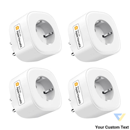 Meross MSS210HKQUA EU (HomeKIt) smart socket (four pack) Power plugs