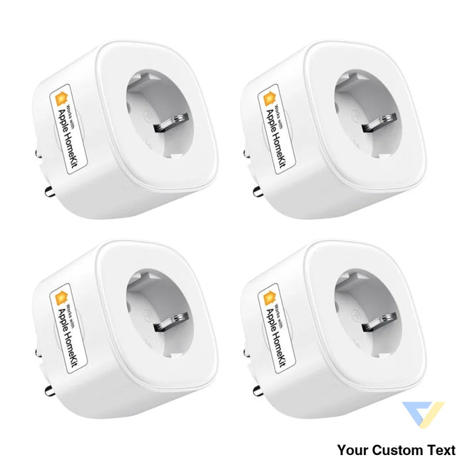 Meross MSS210HKQUA EU (HomeKIt) smart socket (four pack) Power plugs