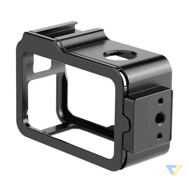 Metal Cage with Cold Shoe PULUZ for DJI Osmo Action 4/3 For sports cameras
