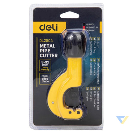 Metal pipe cutter 32mm Deli Tools EDL2504 (yellow) Cutting tools
