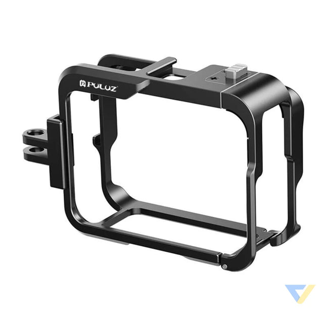 Metal Protective Cage Adapter Frame PULUZ for Insta360 Ace Pro For sports cameras