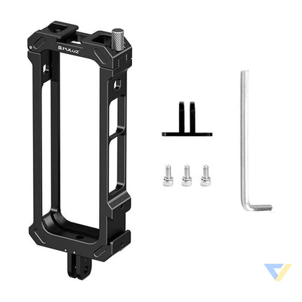 Metal protective cage PULUZ with tripod adapter for Insta360 X4 For sports cameras