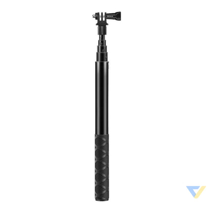 Metal selfie holder Puluz 110 cm for sports cameras (including Osmo Action 5 Pro Insta360 X5 / X4 / X3) Straps mounts