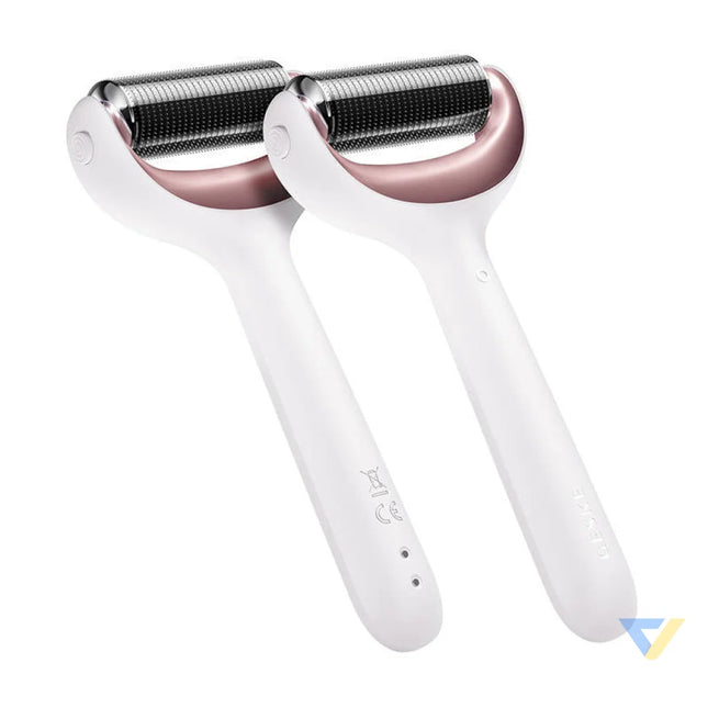 Micro Needle Face&Body Roller 8in1 Geske with APP (starlight) Massagers