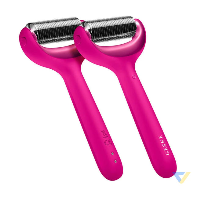 Micro Needle Face&Body Roller 8in1 Geske with APP (starlight) Massagers