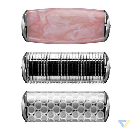 Micro Needle Face&Body Roller 9in1 Geske with APP (starlight) Massagers