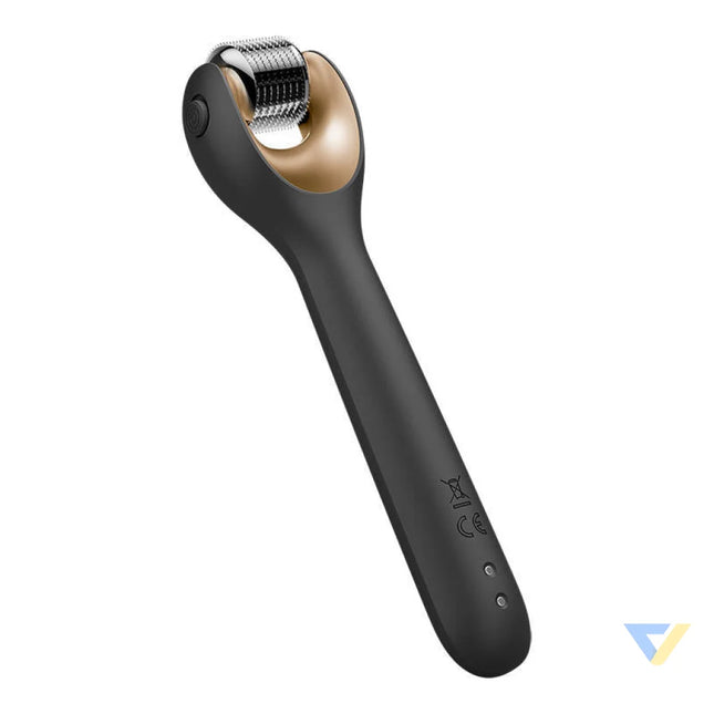 Micro Needle Face Roller 9in1 Geske with APP (gray) Massagers