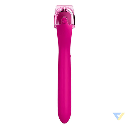 Micro Needle Face Roller 9in1 Geske with APP (magenta) Massagers