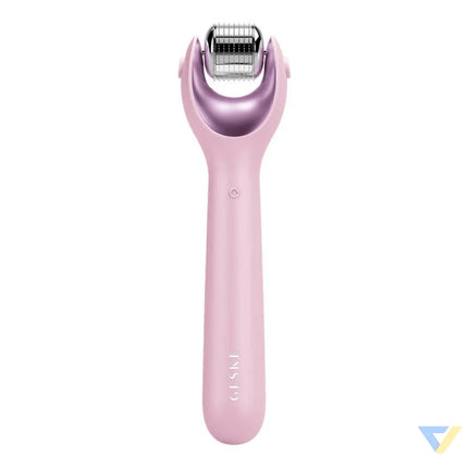 Micro Needle Face Roller 9in1 Geske with APP (pink) Massagers