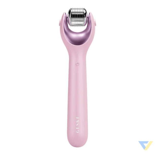 Micro Needle Face Roller 9in1 Geske with APP (pink) Massagers
